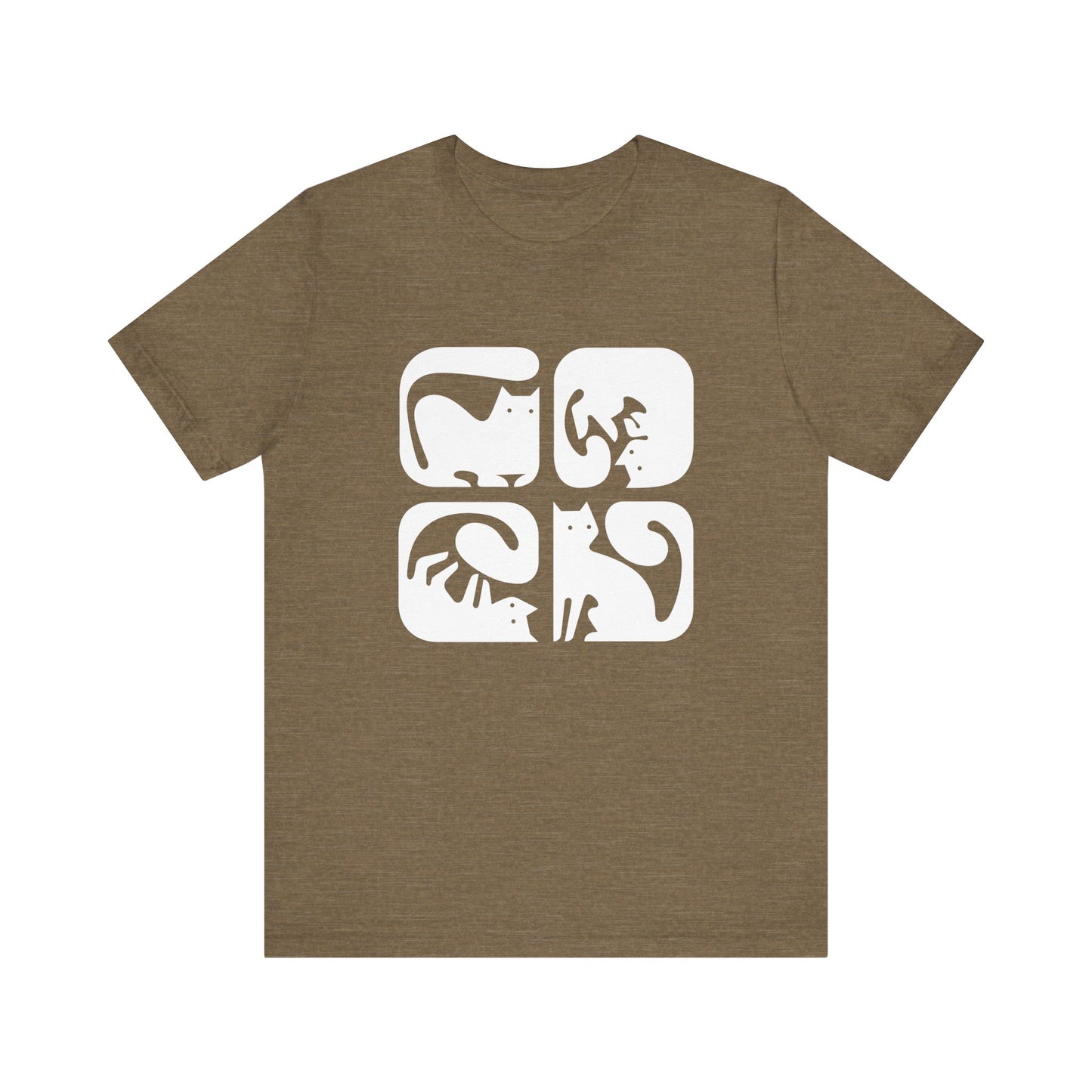 Purr-fectly Stylish – Colorful Cats Tee!