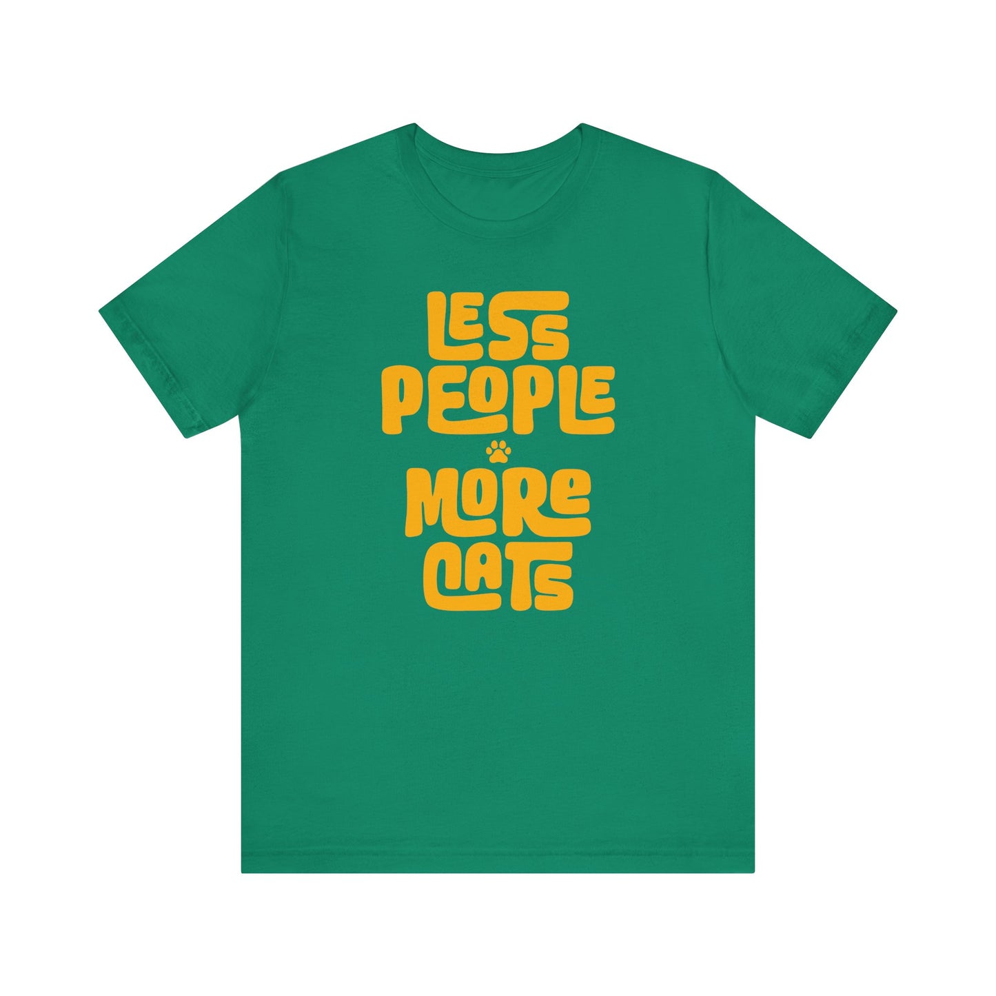 Less People More Cats Graphic Women's Graphic Tee