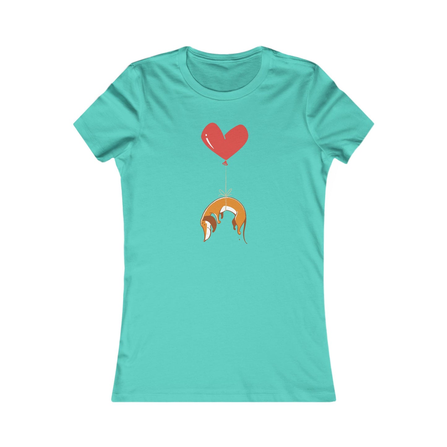 Heart Strings Women's Fitted Tee