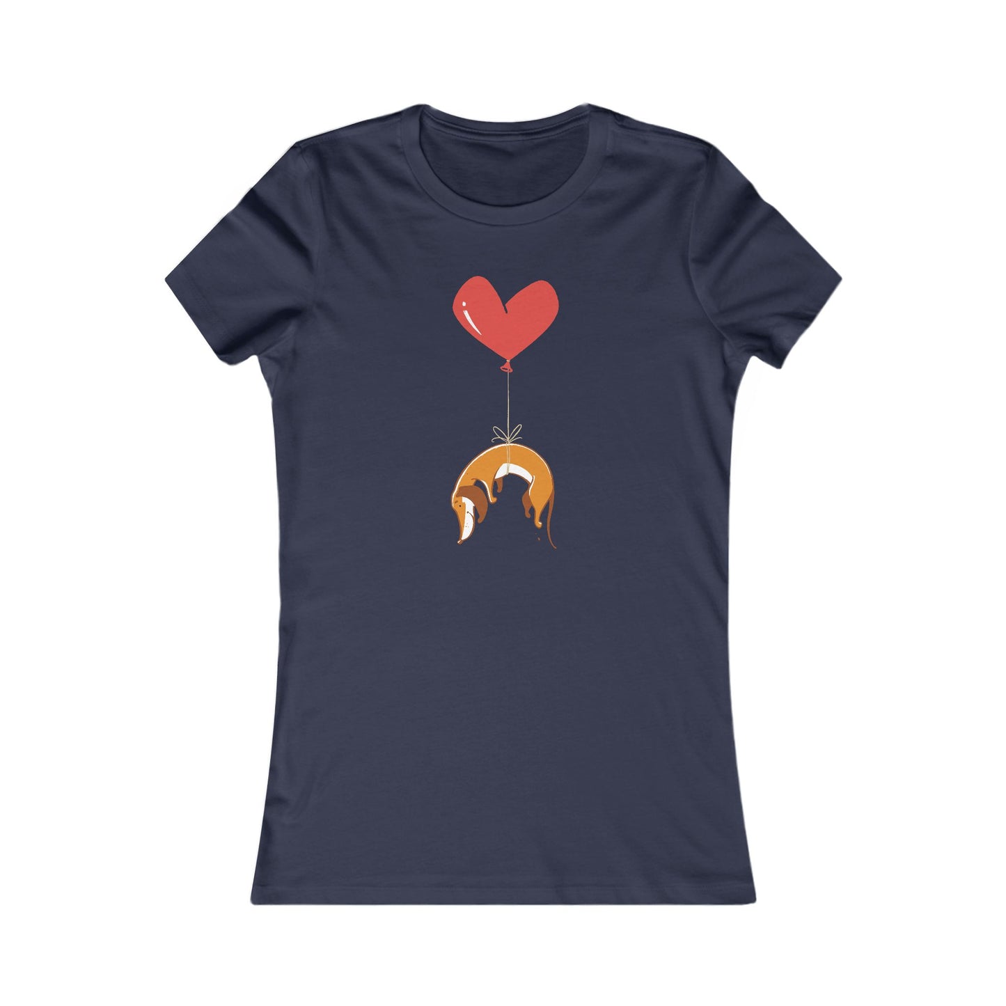 Heart Strings Women's Fitted Tee