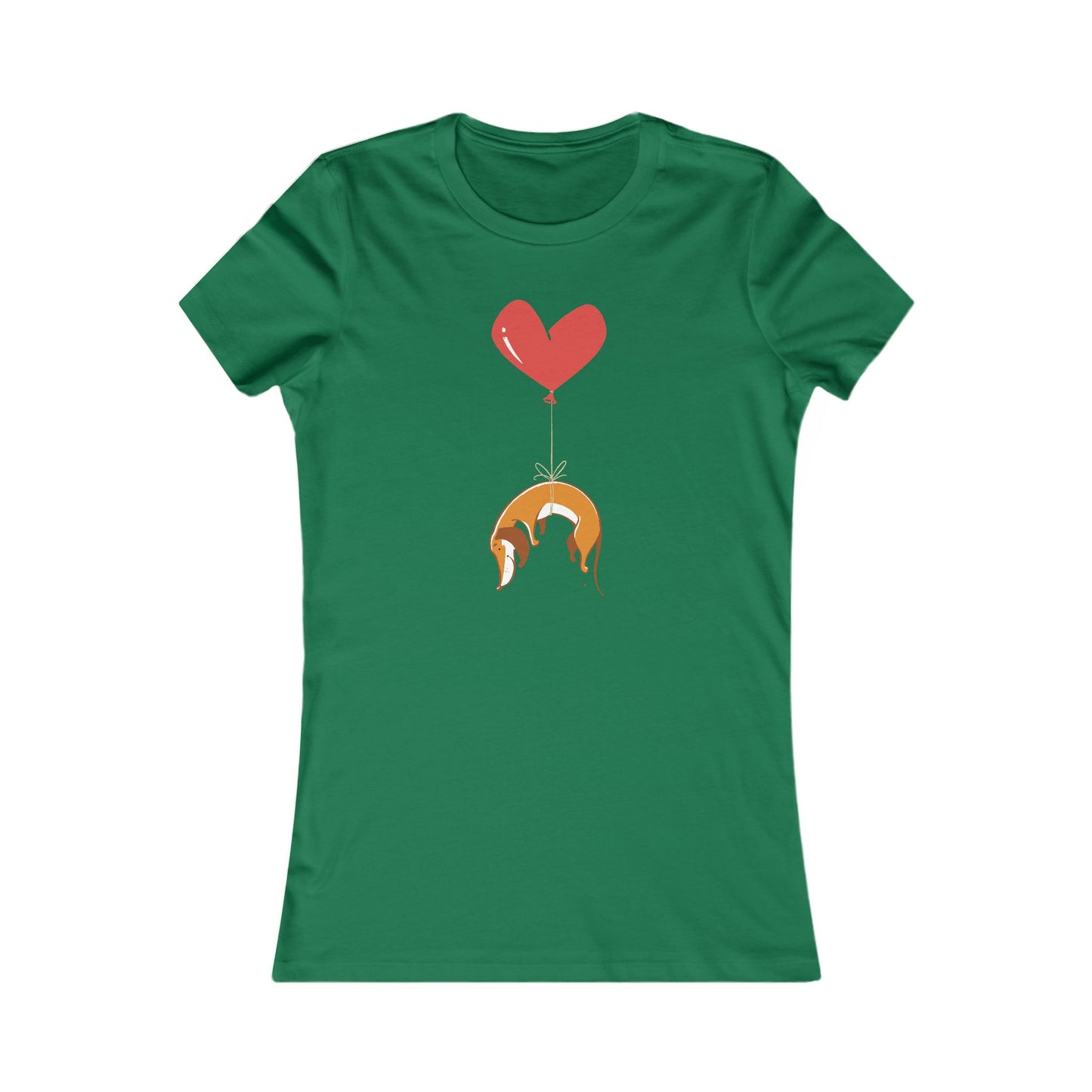 Heart Strings Women's Fitted Tee