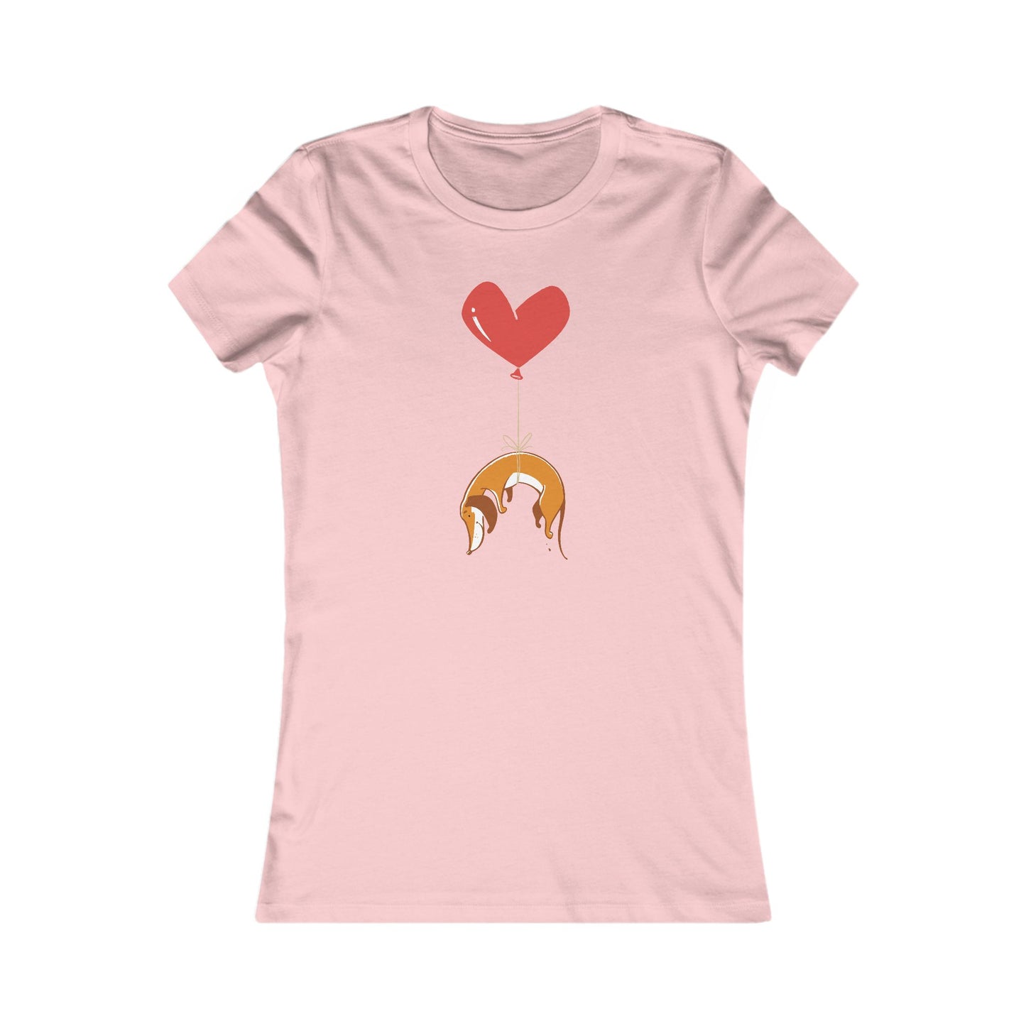 Heart Strings Women's Fitted Tee