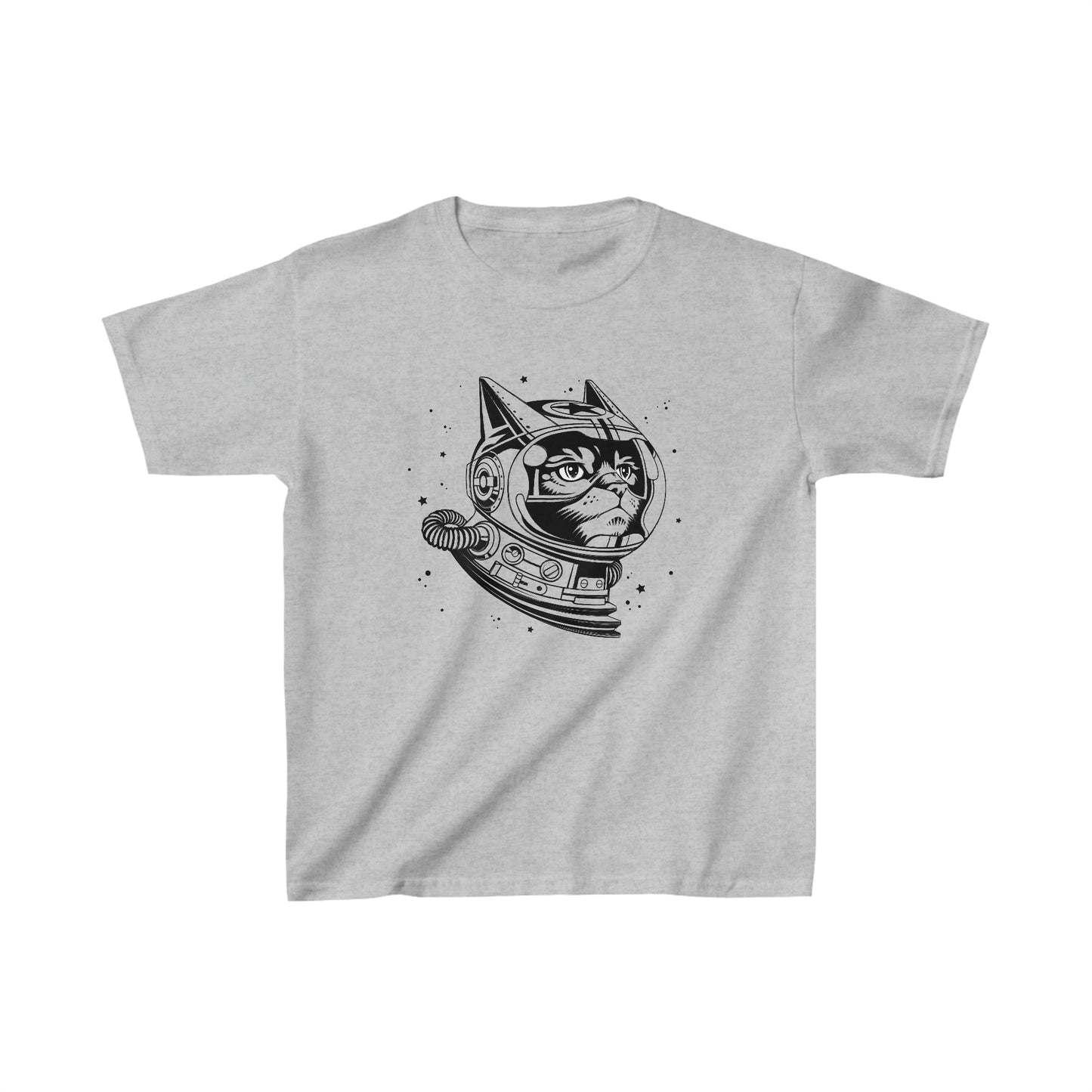 Cosmic Coolness for Kids – The Space Cat Graphic Tee!