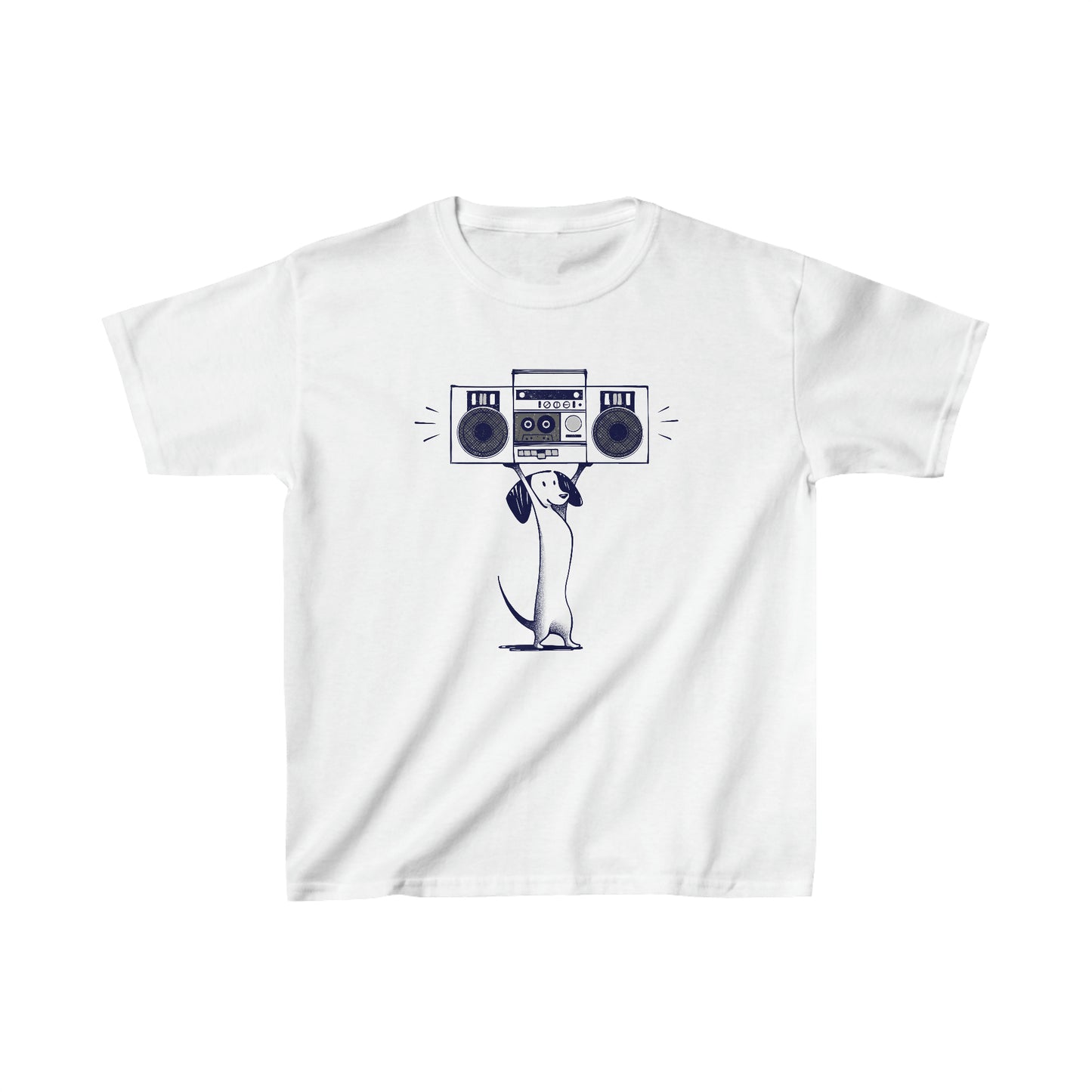 Turn Up the Fun – The Perfect Tee for Dachshund Fans!