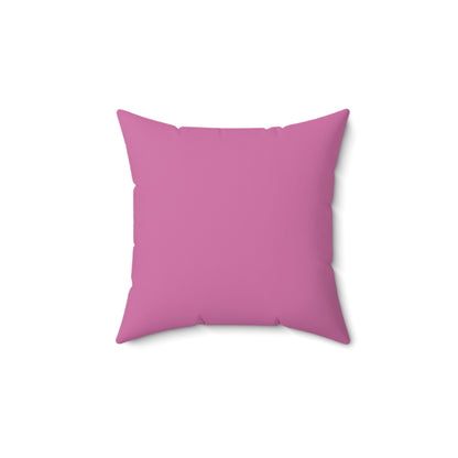 Kitty Cone Spun Polyester Square Pillow