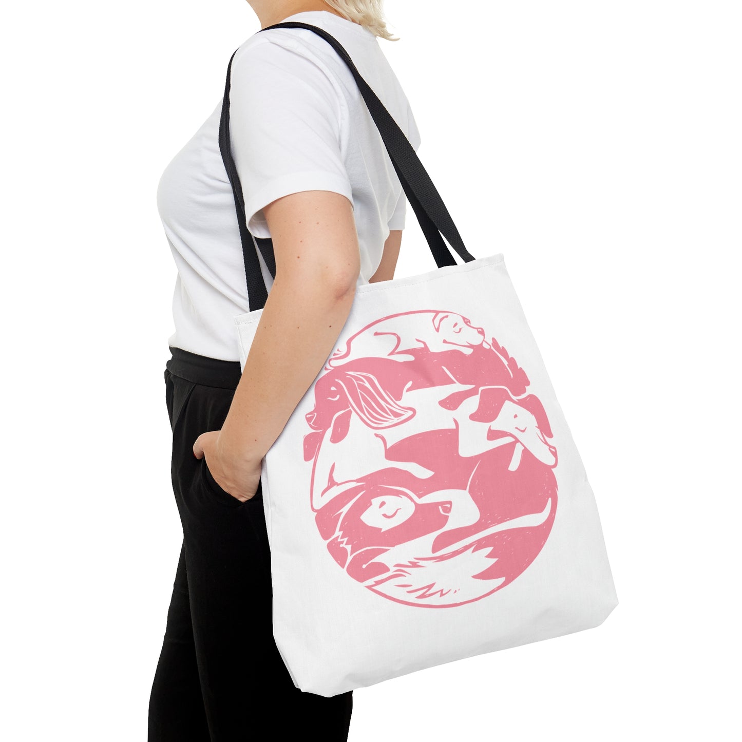 Dog Pile Tote Bag