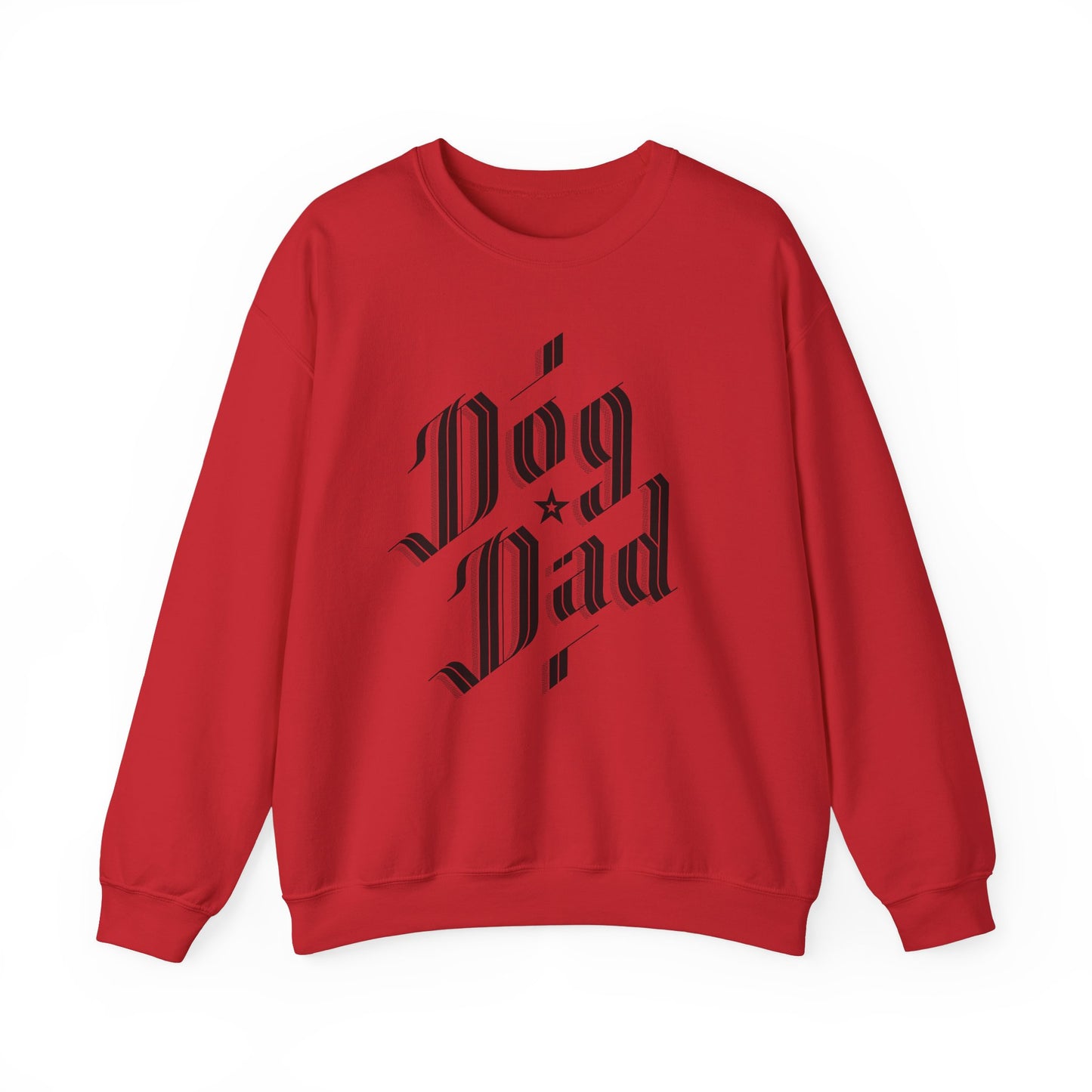 Sophisticated Dog Dad Men's Heavy Blend Crewneck Sweatshirt