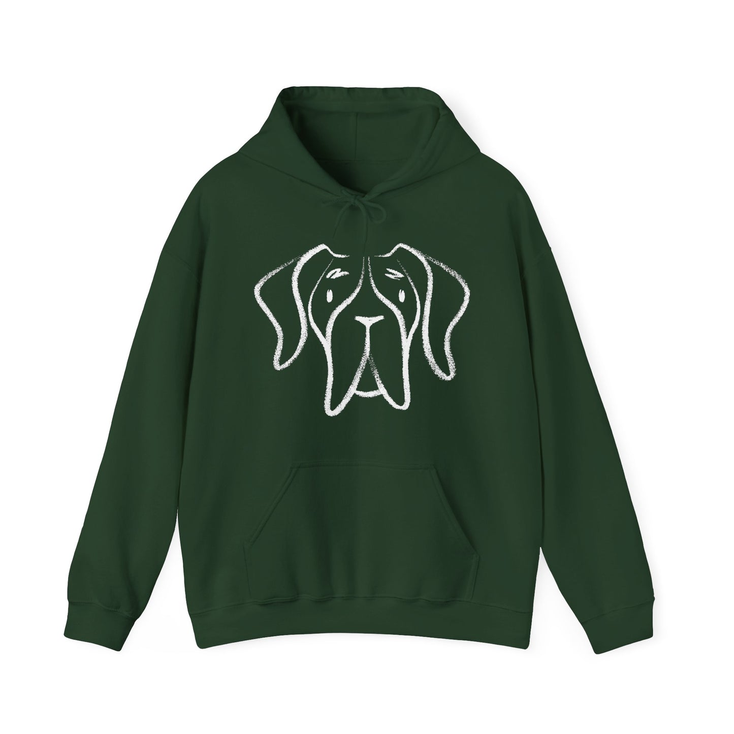 Dog BF#14 Men's Hooded Sweatshirt