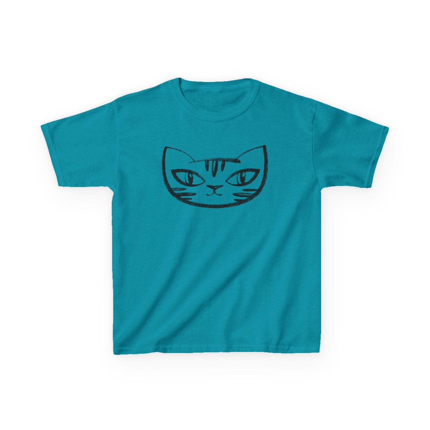 Cat BF#2 Kids Heavy Cotton Graphic Tee