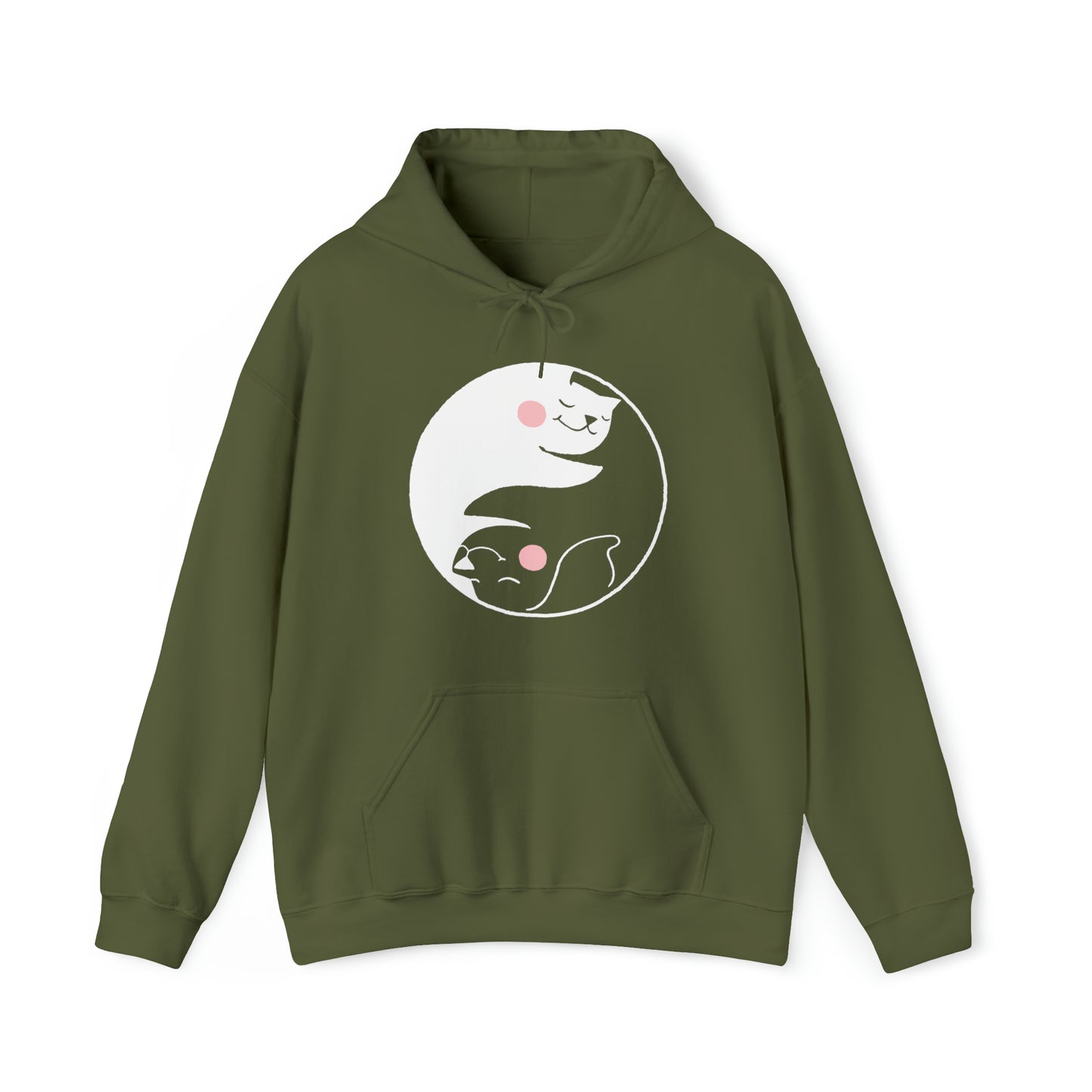 Yin Yang Women's Hooded Sweatshirt