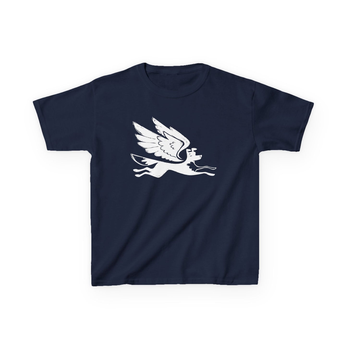 Angel Dog Kids Heavy Cotton Graphic Tee