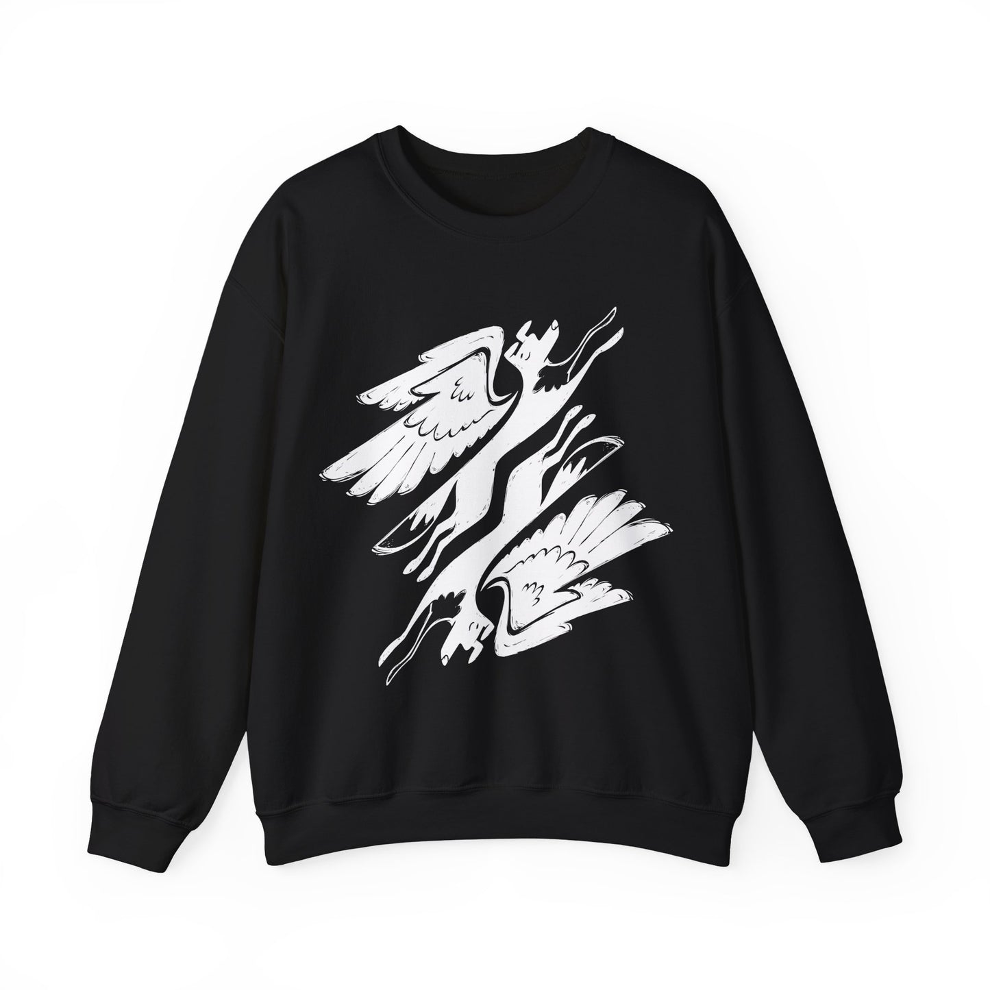 Angel Dogs Women's Heavy Blend Crewneck Sweatshirt