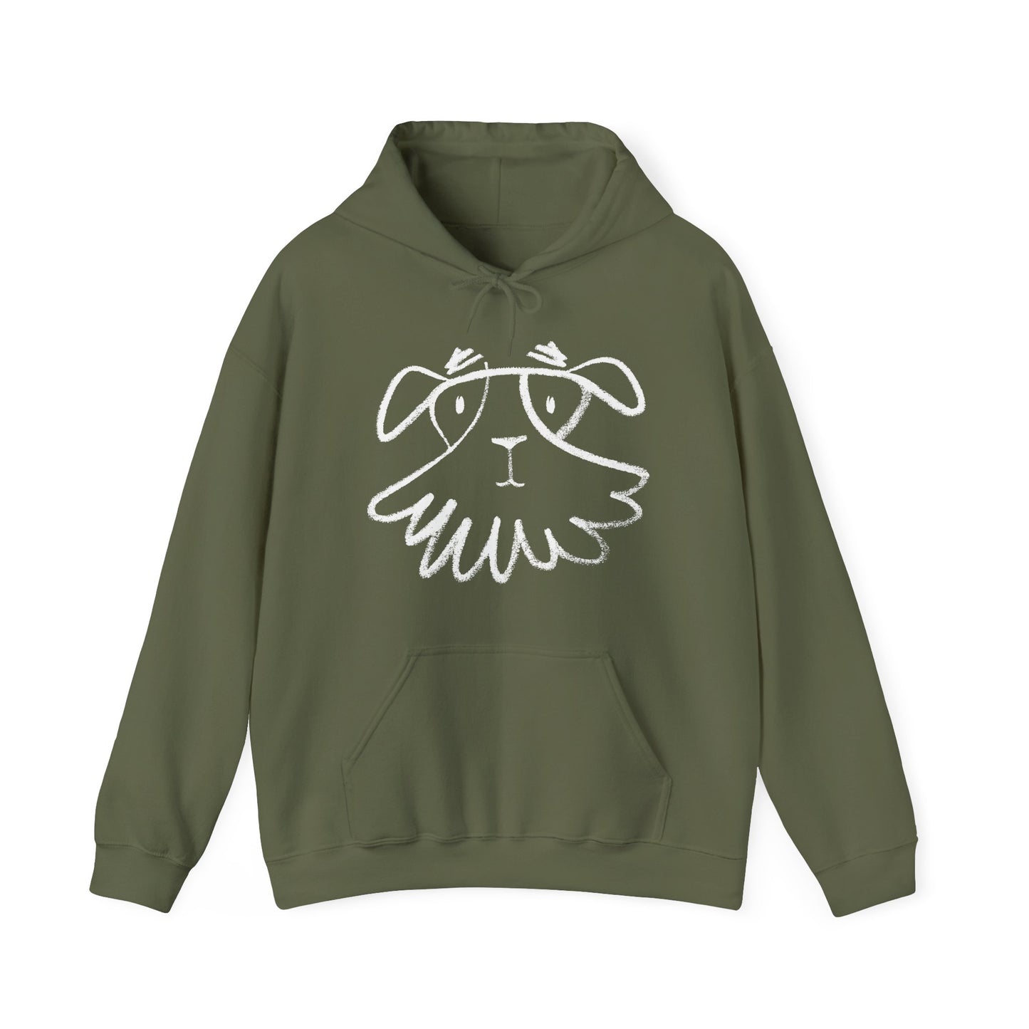 Dog BF#13 Men's Hooded Sweatshirt