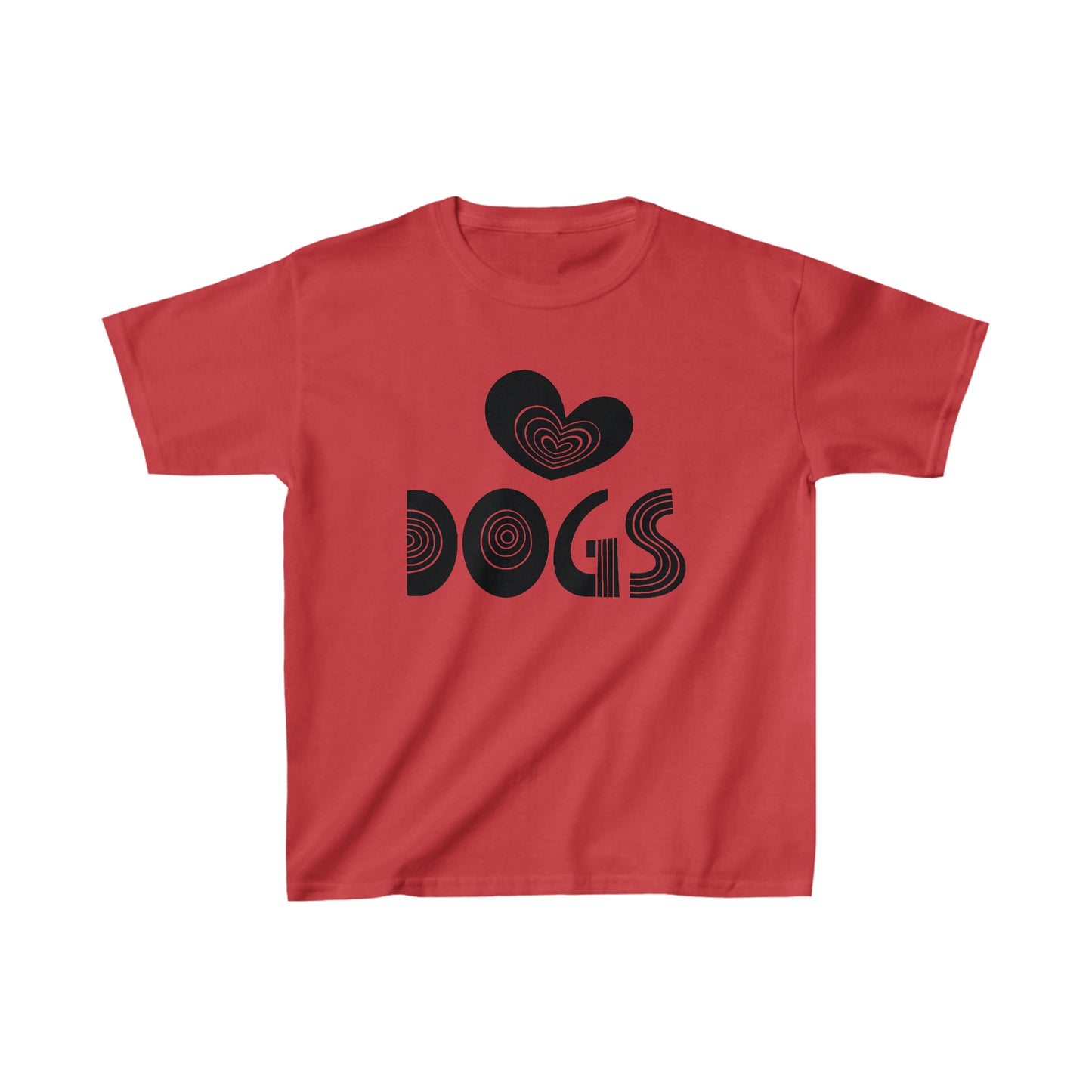 Love Dogs Kid's Heavy Cotton Tee