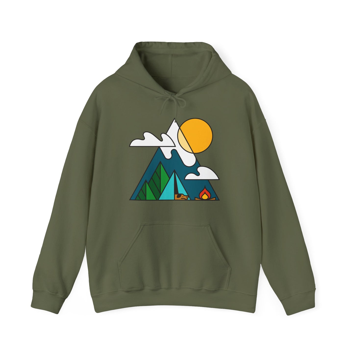 Living the Dream Men's Hooded Sweatshirt