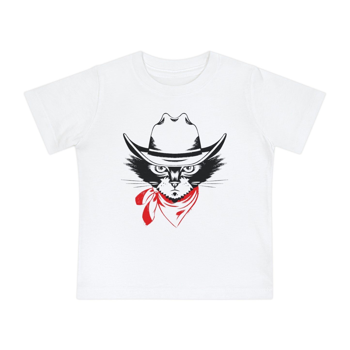 Cowboy Cat Baby Graphic Tee