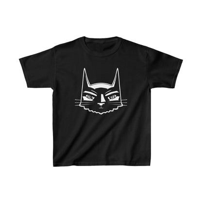 Bat Cat Kid’s Heavy Cotton Graphic Tee