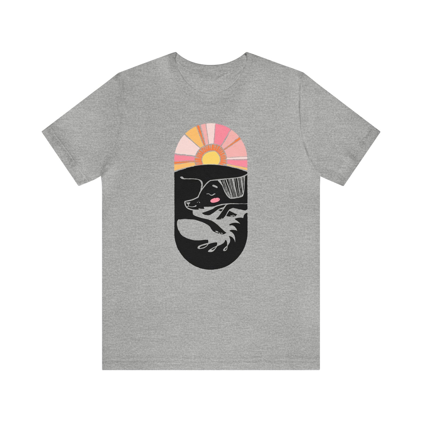 Cozy Sleepy Dog Tee – For Dog Lovers Who Appreciate a Good Nap!