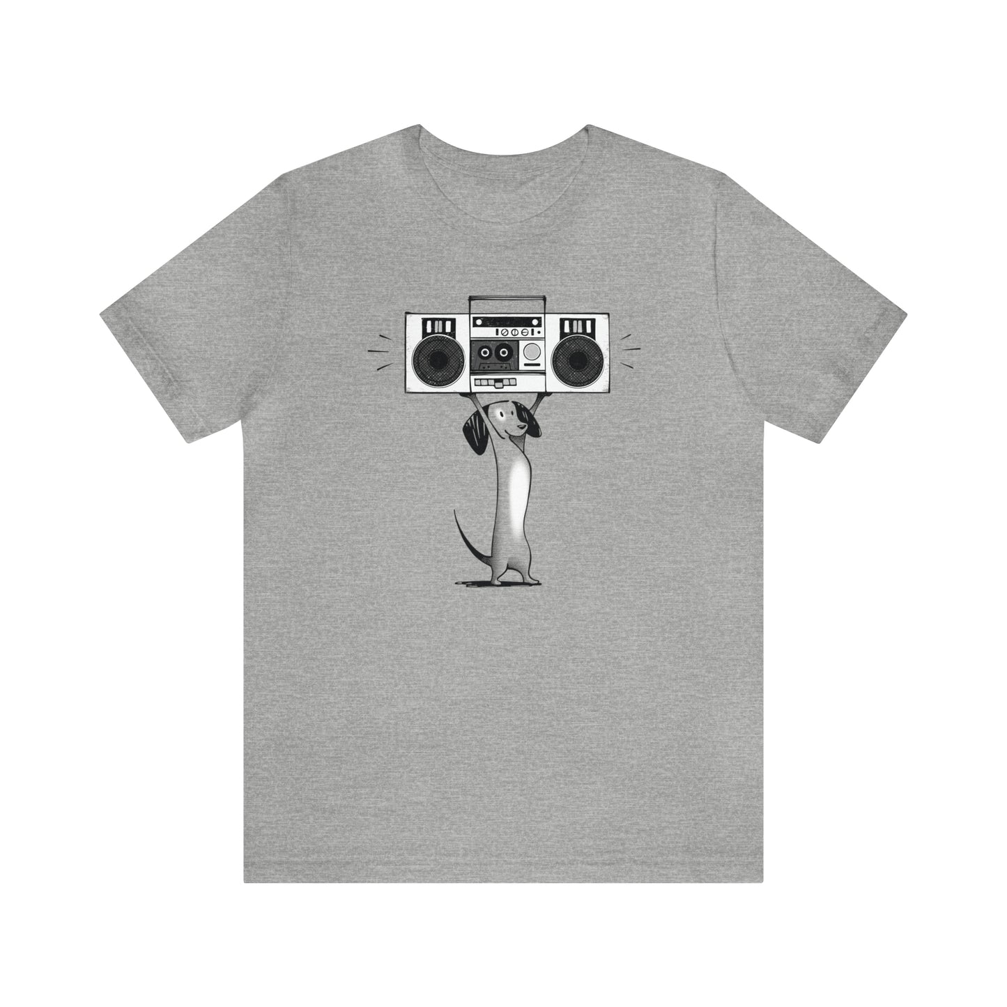 Boombox Dog Men's Graphic Tee