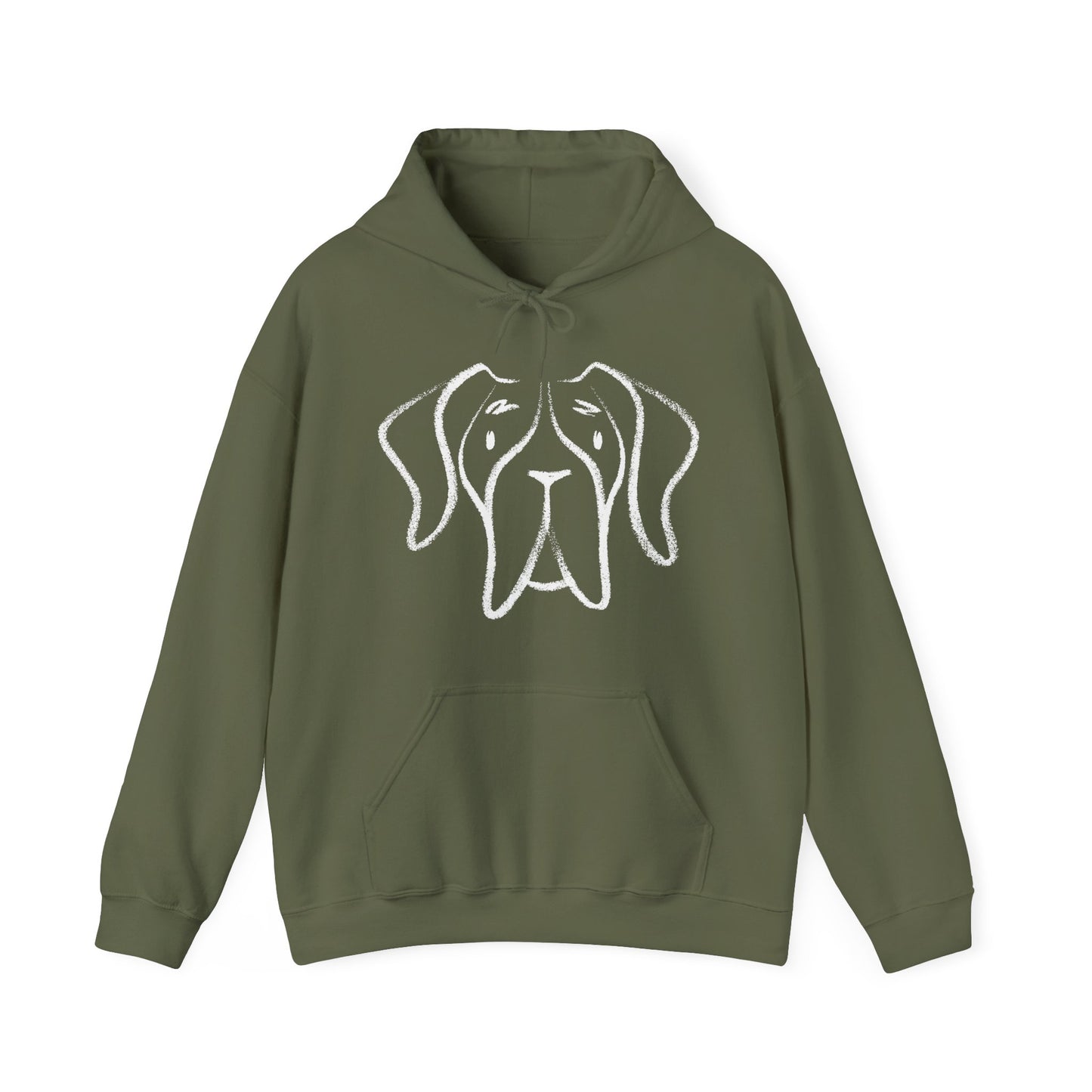 Dog BF#14 Men's Hooded Sweatshirt