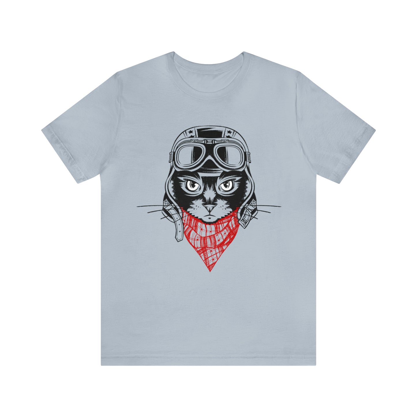 Born to Ride – Motorcycle Cat Tee!