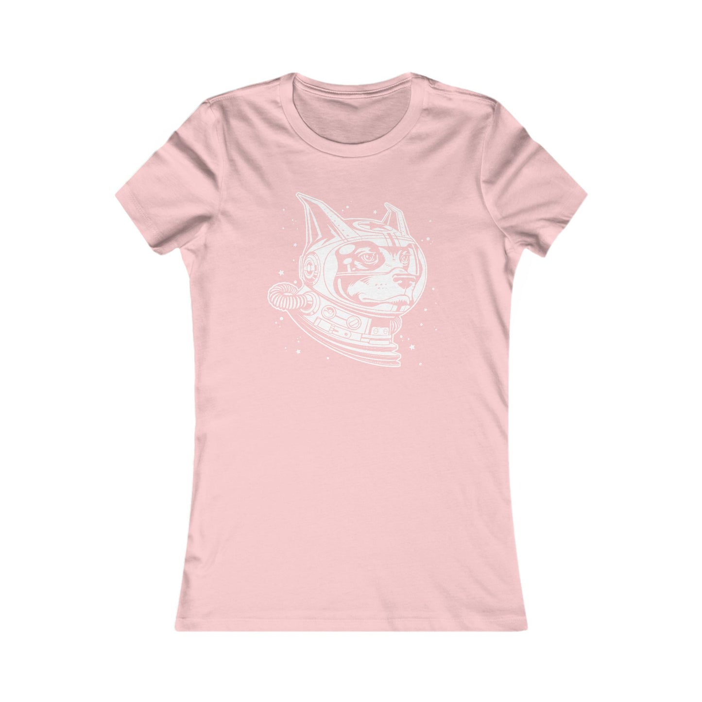 Space Dog Women's Fitted Tee