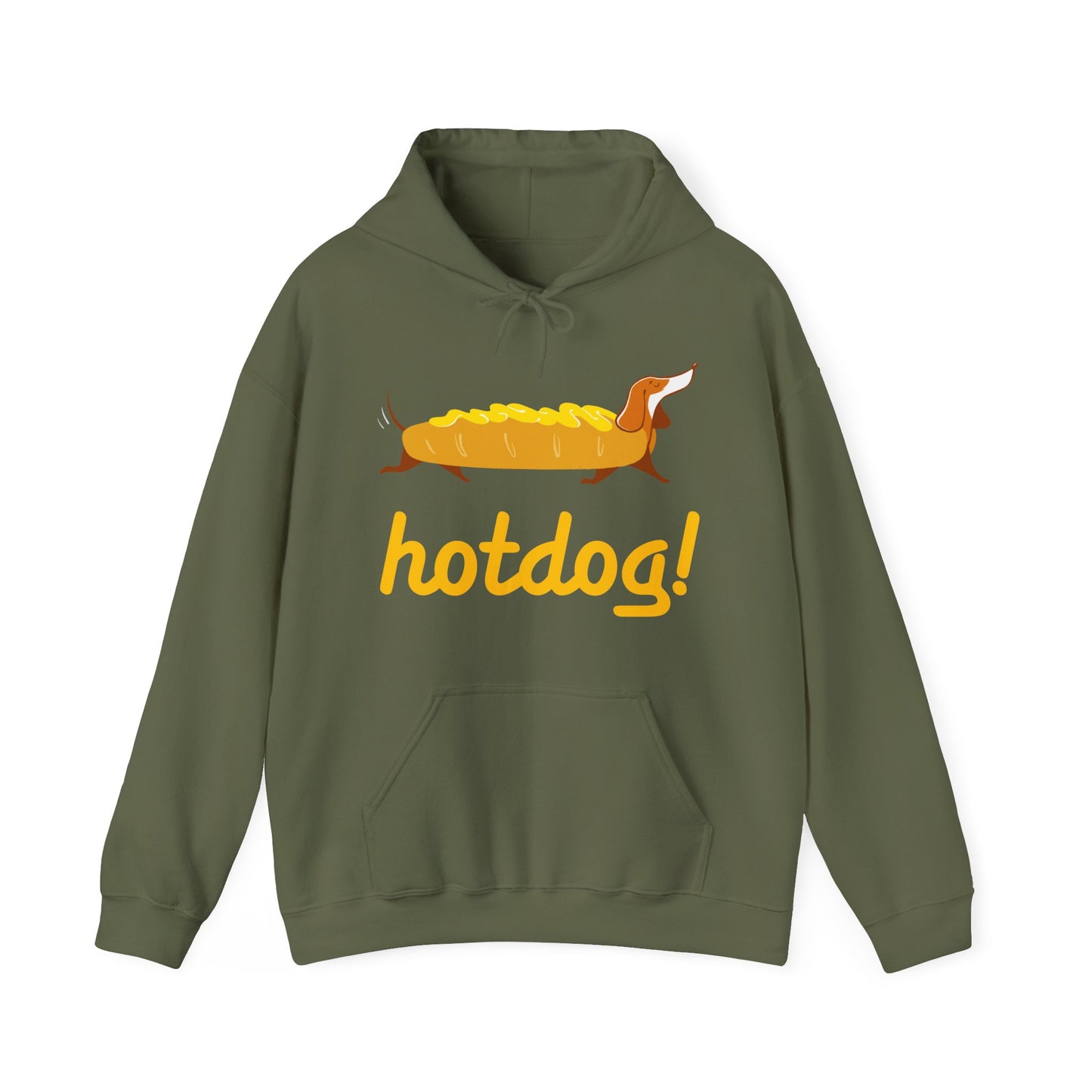 Hotdog! Men's Hooded Sweatshirt
