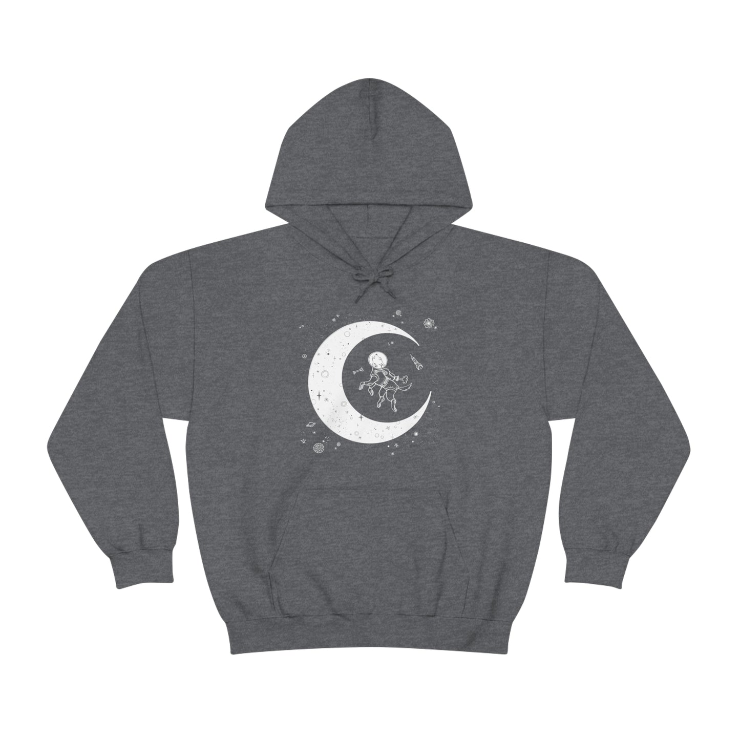 Moon Dog Men's Hooded Sweatshirt