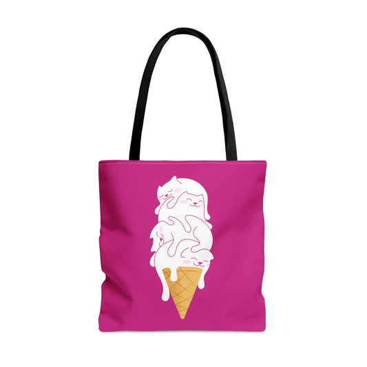 Kitty Cone Tote Bag