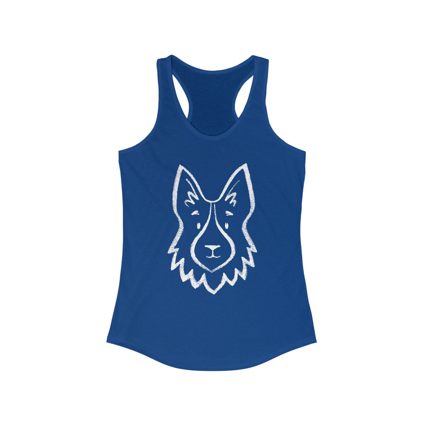 Dog BF#3 Women's Racerback Tank Top