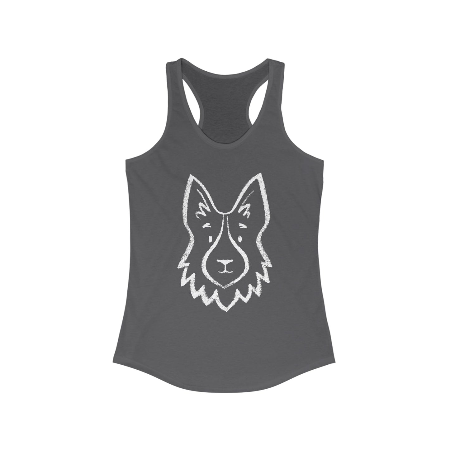 Dog BF#3 Women's Racerback Tank Top