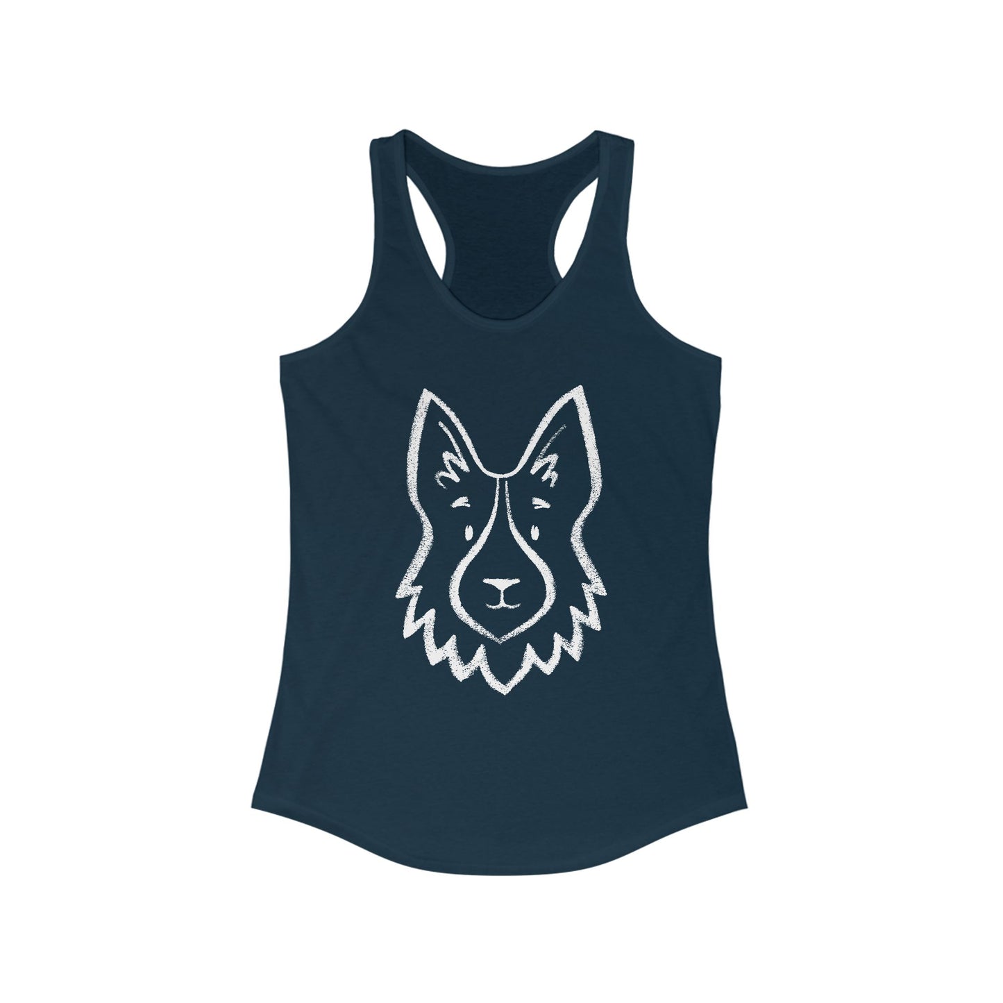 Dog BF#3 Women's Racerback Tank Top