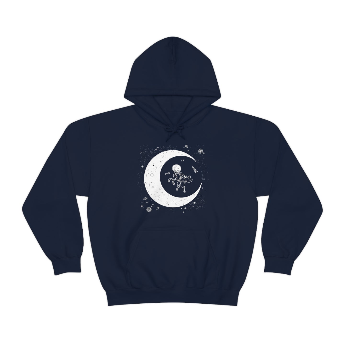 Moon Dog Men's Hooded Sweatshirt