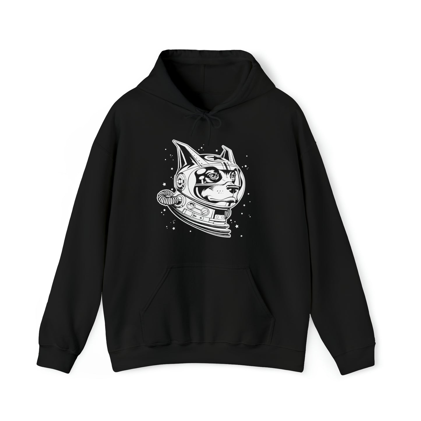 Space Dog Men's Hooded Sweatshirt