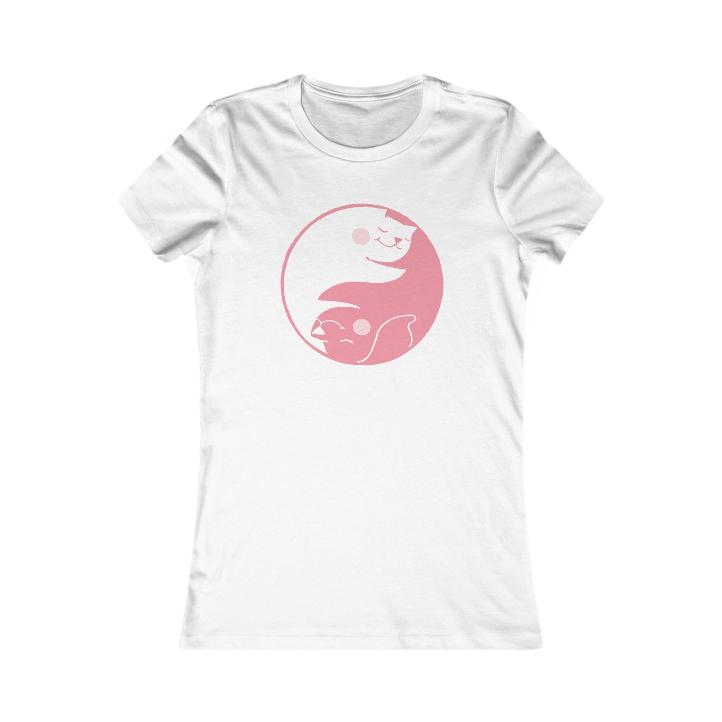Yin Yang Women's Fitted Tee