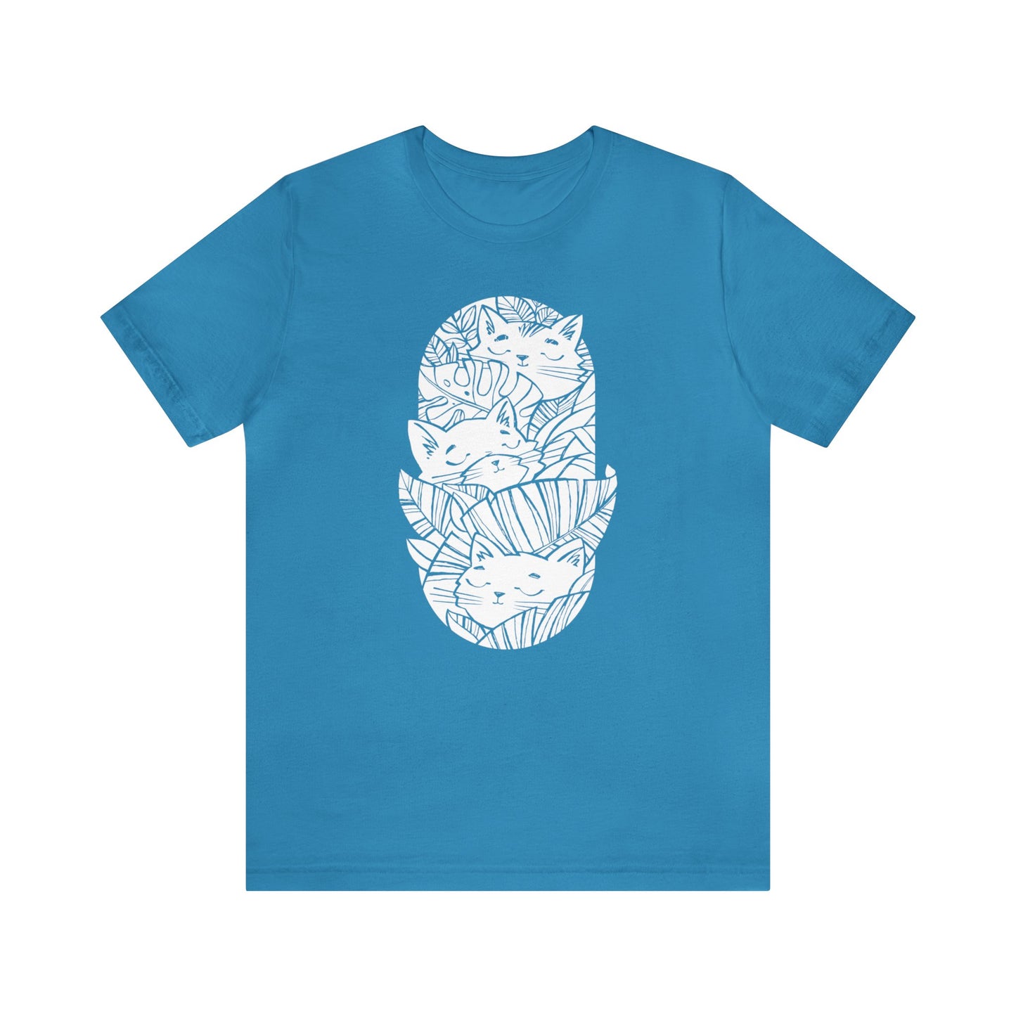 Embrace the Wild with the Jungle Cats Tee – Perfect for Cat Lovers!