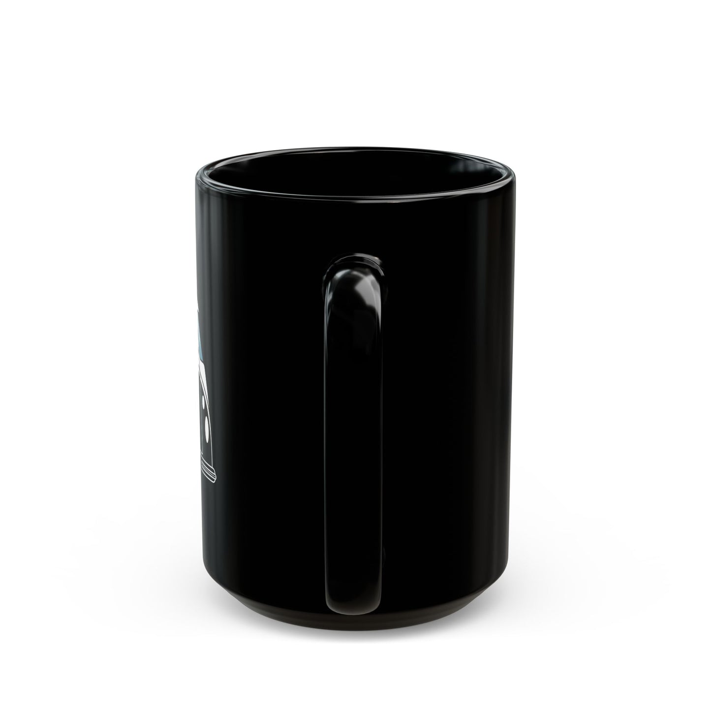 Surf Dog 15oz Black Mug
