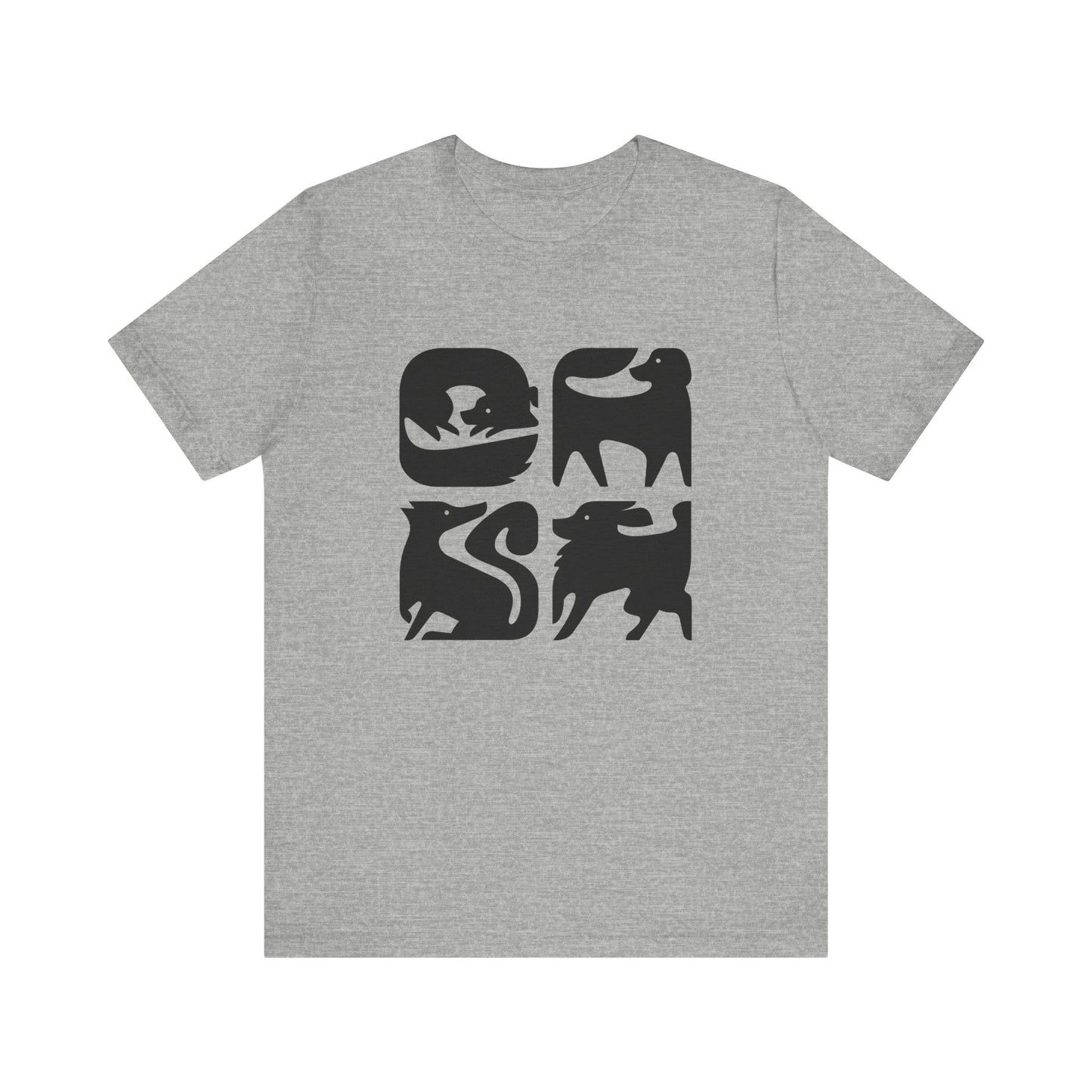 Dogs Graphic Tee – Perfect for Dog Lovers!