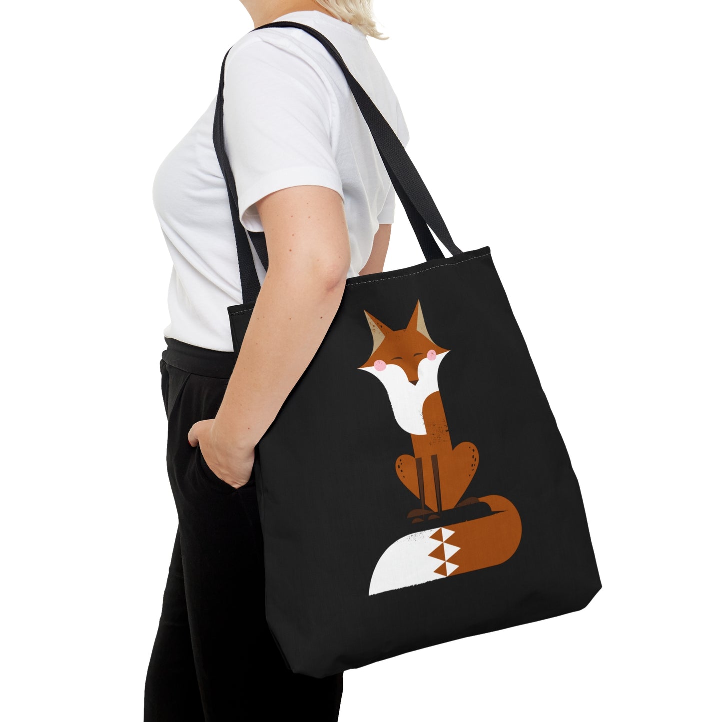 Sitting Fox Tote Bag