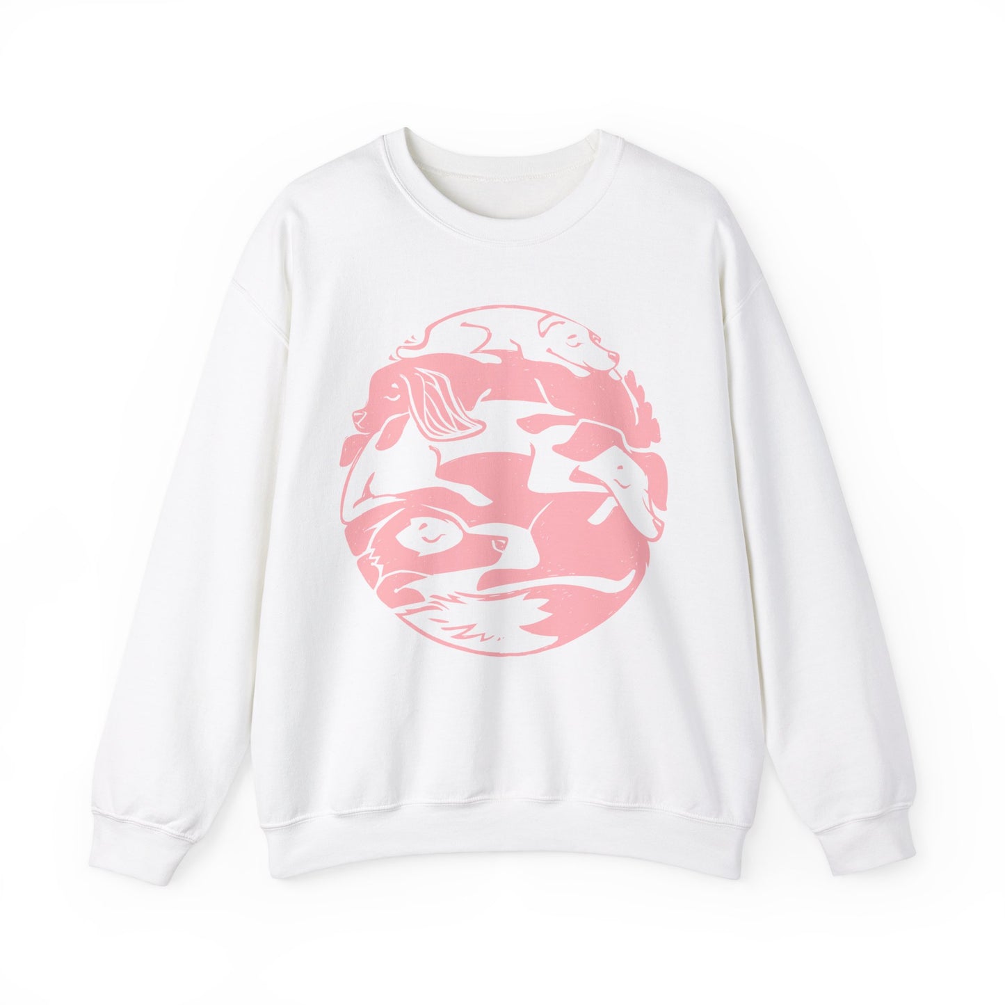 Dog Pile Women's Heavy Blend Crewneck Sweatshirt