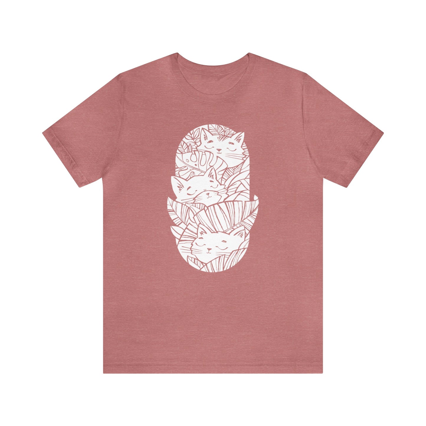 Embrace the Wild with the Jungle Cats Tee – Perfect for Cat Lovers!