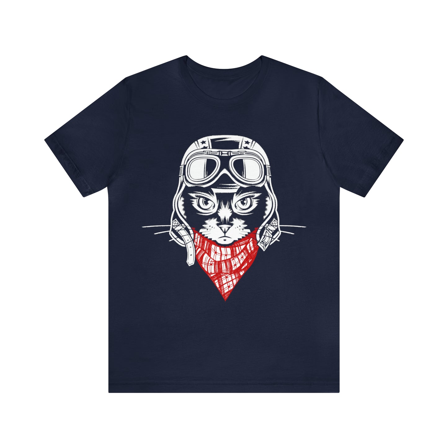 Motorcycle Cat Men's Graphic Tee