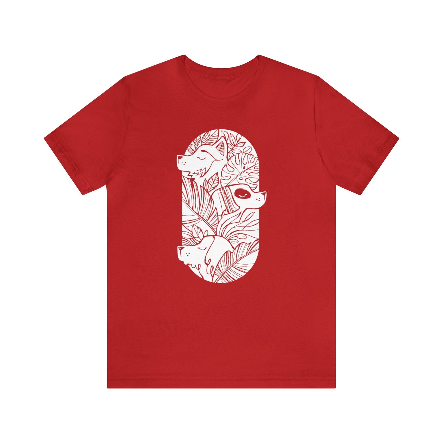 Go Wild with the Jungle Dogs Tee – Perfect for Dog Lovers!