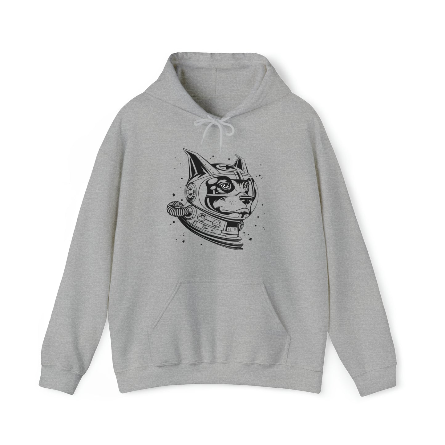 Space Dog Men's Hooded Sweatshirt