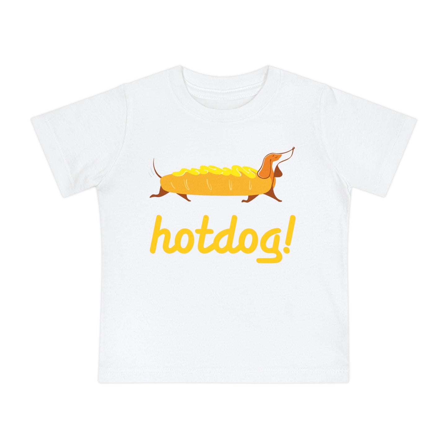 Wiener Hot Dog Baby Unisex Graphic Tee Shirt