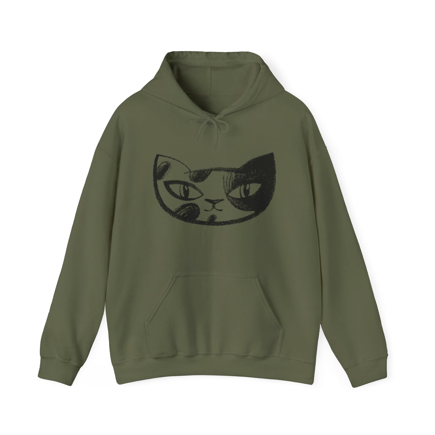 Cat BF#1 Men's Hooded Sweatshirt