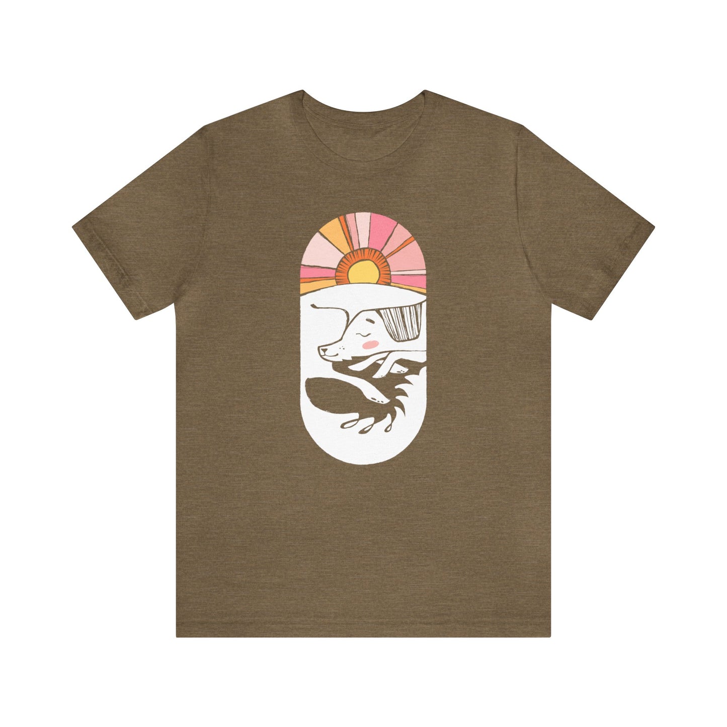 Cozy Sleepy Dog Tee – For Dog Lovers Who Appreciate a Good Nap!