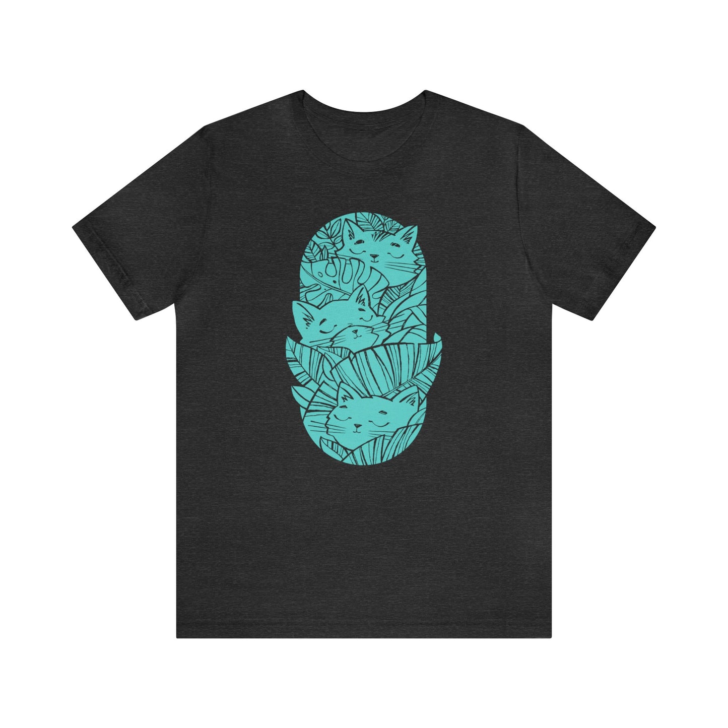 Embrace the Wild with the Jungle Cats Tee – Perfect for Cat Lovers!