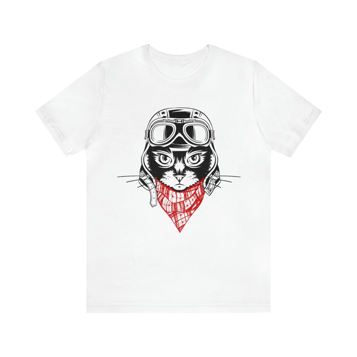 Born to Ride – Motorcycle Cat Tee!