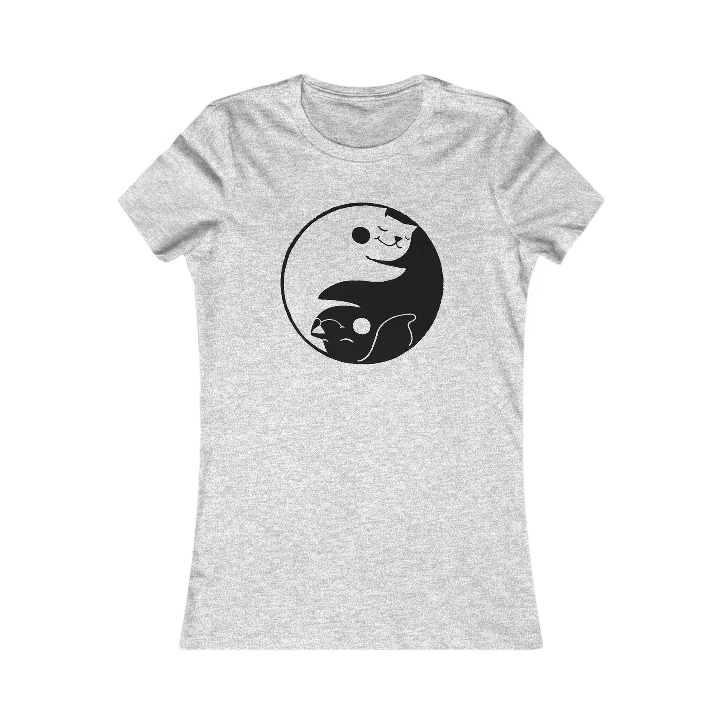 Yin Yang Women's Fitted Tee